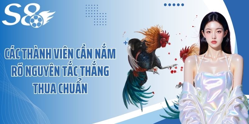 Các thành viên cần nắm rõ nguyên tắc thắng thua chuẩn